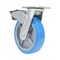 Vestil Polyurethane Swivel With Total Brake Caster 8 In. x 2 In. 925 lb Light Blue/Gray CST-KB-8X2PUP-SWTB - alternate 2
